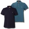 View Item Baracuta Redford Mod Button Down Pique Polo Shirt Navy / Blue